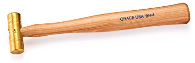 Grace USA – 4 Unze Messing Hammer – Gunsmithing – Hammer – 4 Unze – Büchsenmacher Werkzeuge & Zubehör