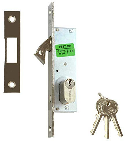 CISA 45010-16-0 SERRATURA INFILARE PER CILINDRO OVALE F20 (SENZA CILINDRO)
