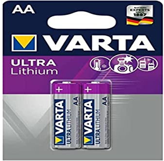 Varta lot de 10 blisters de 2 Piles Lithium AA LR6 Mignon Professional de lithium
