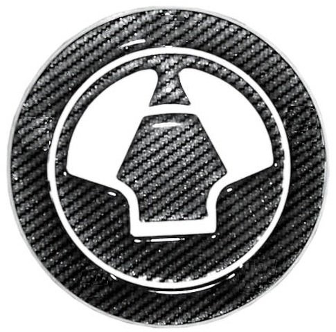 A-Pro - Adesivo per serbatoio carburante e tappo della benzina, per Kawasaki, carbon look