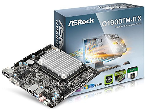 ASRock Q1900TM-ITX - Placa Base (ITX Thin Mini-ITX J1900(CPU) (SO-DIMM))