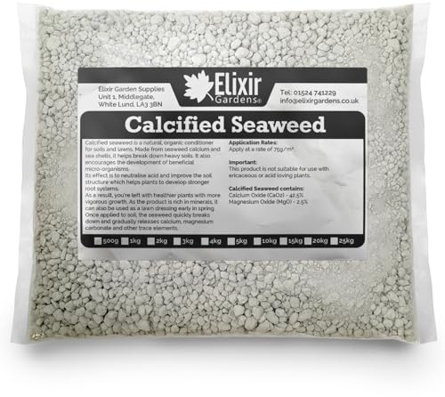 Elixir Gardens Calcified Seaweed Fertiliser & Soil Conditioner | 1kg Bag