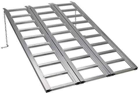 Sealey Flr680T Motorcycle/Trike/Atv & Mini Tractor Ramp Wide Tri-Fold 680Kg