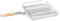 AC-Déco Grille Panier pour Barbecue - 34 x 31 cm - Métal chromé