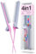 ColorBow Pettini a coda di ratto per parrucchiere (confezione da 2) pettini per raddrizzatori capelli, pettine in ferro piatto, pettine per lisciare, strumenti per colorare i capelli per evidenziare