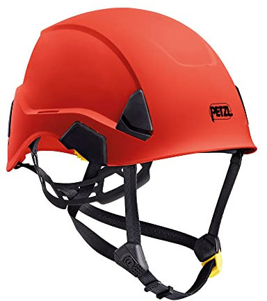 Petzl Unisex-Adult A020AA02 Strato Helmet RED, solid, one Size
