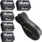 VAVERTTUB Vavert Schlauch 700 x 18/25 C Presta-Ventil (80 mm) – 5 Stück Innenschläuche, Schwarz, 700X18/25C Valve (80MM)