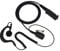 Kabelloses Walkie Talkie PTT Headset,Bequemer In Ear Kopfhörer Mit Ohrbügel,Sowohl Am Rechten Auch Am Linken Ohr STP9000 Lautsprecher Ohrbügel Freisprechhörer,für