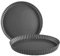 Space Home - Molde Quiche Desmontable - Molde de Tarta Desmontable - Molde Perforado para Quiche y Tarta - Molde para Tartaletas, Tarte Tatin, Pie Pan - Molde de Horno Rizado Desmontable 24 cm