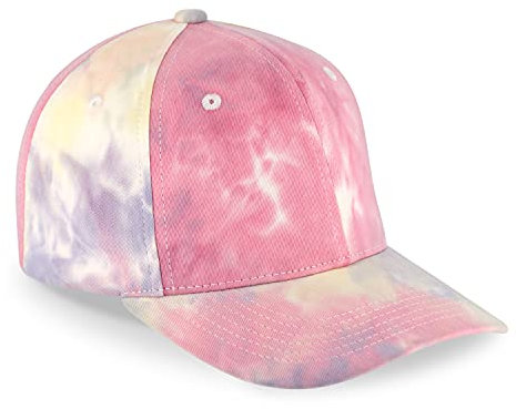fiebig Marlin Baseballcap | Basecap mit flexiblem Metallverschluss | Kappe aus 100% Baumwolle (One Size, Batik)