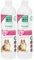 MENFORSAN Shampoo per cani, balsamo per cani, 1 litro, confezione da 2
