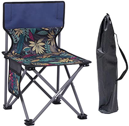 spier Campingstuhl faltbar mit hoher Rückenlehne, Stuhl Campingstuhl Ultraleicht Klappstuhl leines Packt Leicht, Klappstuhl tragbar für Camping Picknick Garten Balkon