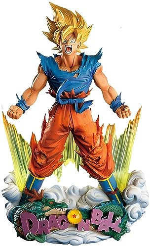 JAW REX Dragonball Z Anime Son Goku Figur (23cm) | Super Saiyajin