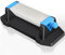 Diamond Sharpening Stone,3 Side 400/1000/6000 Grit Premium Industrial Diamond & Ceramic Whetstone Knife Sharpener Stone with Edge Grip Holder and Non-Slip Base