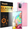 Vauki [3 Stück Schutzfolie für Samsung Galaxy A71 4G/5G mit 3 Kamera Schutzglas,9H Härte Transparent HD Displayschutzfolie,Blasenfrei,Kratzfest,Schutzfolie für Samsung Galaxy A71 4G/5G 6.7 Zoll