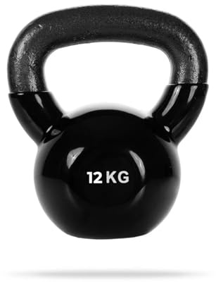 GymBeam Kugelhantel - Vielseitiges Kettlebell-Kugelgewicht für Ganzkörper-Heimtraining, aus Eisen und Vinyl, erhältlich in Verschiedenen Gewichtsvarianten