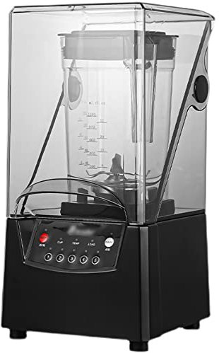 WENKA Commercial Milkshake Smoothie Maker, Kitchen Food Blender 2200W, High Power Home Commercial High Speed Blender, Built-In Timer, Smoothie Maker