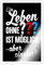 Spreadshirt Die Drei Fragezeichen Ein Leben ohne Ist Möglich Aber Sinnlos Spruch Sticker, max. 10x10 cm, 10 x 10 cm, Weiß glänzend