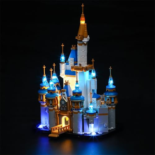 MENZAVA Licht-Set Kompatibel Mit 40478 Kleines Disney Schloss Disney - Led-Beleuchtungsset Für Bausteinen Modell - Modell Set Nicht Enthalten