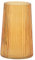 KAYLETIN Jarrón de vidrio ámbar para flores, jarrón acanalado, jarrones de flores para ramo, jarrones de cristal modernos para sala de estar, dormitorio, mesa de comedor, oficina, estante, 20 cm