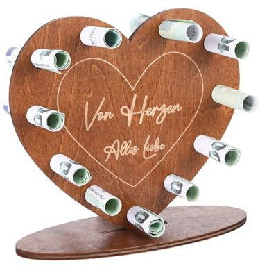 Hochzeitsgeschenke für Brautpaar, Herz Spardose Hochzeit, Hochzeitsgeschenk, Geldgeschenk Hochzeit, Geschenk Hochzeit, Hochzeitsgeschenke für Brautpaar Geld, Hochzeitsgeschenk Geld