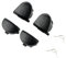 2 Sets Blakc R2 R1 L2 L1 Replacement Trigger Buttons + Springs for PS4 Pro Controller JDM-040 Controllers Accessories PC Games
