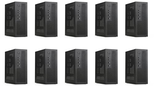 ISTOVO 10X A09 HTPC Computer Case Mini ITX Gaming PC Chassis Desktop Chassis USB2.0 Computer Case Home Computer Case Black