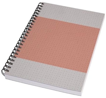 Sigel SN700 Quicknote Spiralblock A5 dotted Recyclingpapier | SN700, 160 perforierte Seiten mit hohem Weißegrad und Kartoncover
