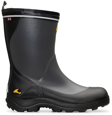 Viking Storm, Stivali da Pioggia Unisex - Bambini e ragazzi, Multicolore Dark Grey Multi, 36 EU