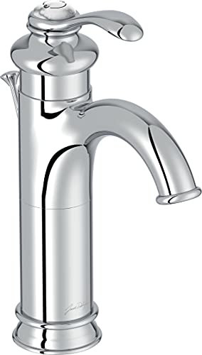Jacob Delafon E72091-CP Mitigeur lavabo réhaussé Fairfax-Design rétro-Économie d’eau-Anticalcaire-15,5x25,6x6,4cm-Finition Chrome-E71091-CP, Chrome, 15,5 x 25,6 x 6,40 cm