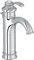Jacob Delafon E72091-CP Mitigeur lavabo réhaussé Fairfax-Design rétro-Économie d’eau-Anticalcaire-15,5x25,6x6,4cm-Finition Chrome-E71091-CP, Chrome, 15,5 x 25,6 x 6,40 cm