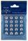 House of Cake - Edible Diamond Gem Stone Studs - Clear - Pack of 20