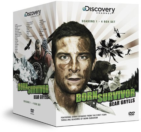 Born Survivor Bear Grylls Series 1-4 Box Set [DVD]