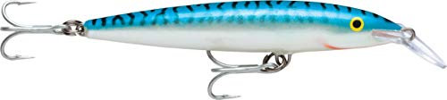 Rapala Unisex-Adult Floating Magnum Locken, Silver Mackerel, 14cm / 22g