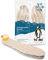 biped 2 pares de plantillas de invierno - Plantillas para zapatos de auténtica lana de cordero - Plantillas térmicas calentadoras con parte inferior de aluminio z2391(37)