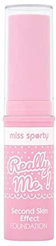 Miss Sporty Really Me Second Skin Effect Foundation, 7 g, Honey