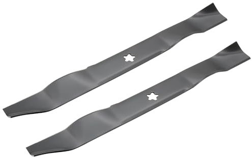 SECURA Jeu de lames (mulching) compatible avec Husqvarna LTH174 960410244 Tracteur de pelouse