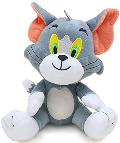 Toyland® 25 cm (10 ) Tom & Jerry Plüschtiere - Offiziell lizenziert - 1 Lieferumfang (Tom)