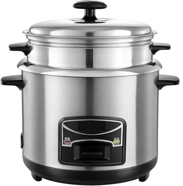 Olla Arrocera (2-6L) Cocina De Arroz Multifunción Doméstica, Preservación De Calor Inteligente, 304 Forro De Acero Inoxidable, Para 1-11 Personas (Size : 2L)