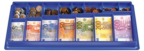Wiemann Lehrmittel Eurokasse für Schüler, Rechengeld, 65 Geldscheine und 110 Münzen (Eurokasse 2)
