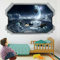Star Citizen Raumschiff 3D-Wandkunst-Aufkleber, Aufkleber, Poster, Kinderzimmer, Heimdekoration
