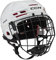 CCM Tacks 70 Helm Combo Senior, Größe:L, Farbe:Weiss