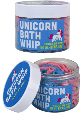 Unicorn Bath Whip - Bubblegum Scented - Bathe in Luxurious Unicorn Magic- Making Bath Time Truly Out of This World
