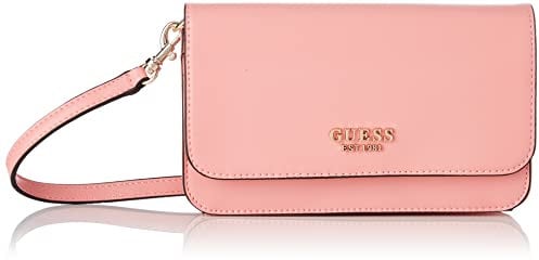 GUESS Noelle XBODY Flap Organizer, Bag Women, Rose, Taille Unique