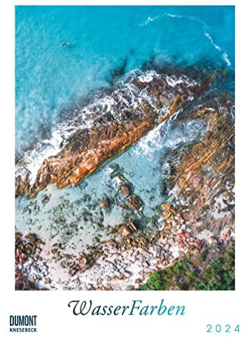 Wasserfarben 2024 – Posterkalender von DUMONT– Foto-Kunst von Kevin Krautgartner – Poster-Format 50 x 70 cm