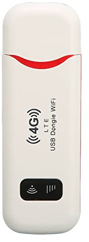 KIMISS Prise en Charge WiFi Portable, Signal Stable Haute Vitesse WPA 10 Utilisateurs WPA2 Cryptage Routeur WiFi Blanc pour Bureau de Voyage à Domicile