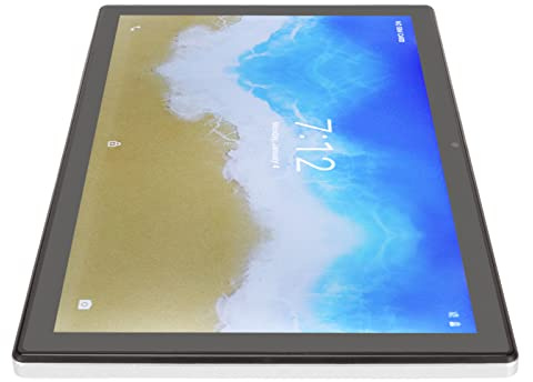 Hosie 10.1 Inch Tablet 5800mAh 5G WiFi Phone Call Tablet Dual SIM Dual Standby 8GB RAM 128GB ROM for Android 12 for Work (UK Plug)