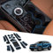 BIXUAN NQ5 2024 kompatibel mit Kia Sportage NQ5 2022 2023 2024 2025 Antirutschmatten Mittelkonsole Armlehne Gummimatten Getränkehalter Matte rutschfeste Türnaht Matten Türschlitzmatte 14 Stück
