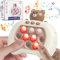 Meanju Quick Push Pop-It,Puzzle Pop-It Spiel,Pop It Fidget Spielzeug,Dekompressionsdurchbruch-Puzzle-Spielmaschine,Early Development Toy,Pop-It Pro Light Up Game