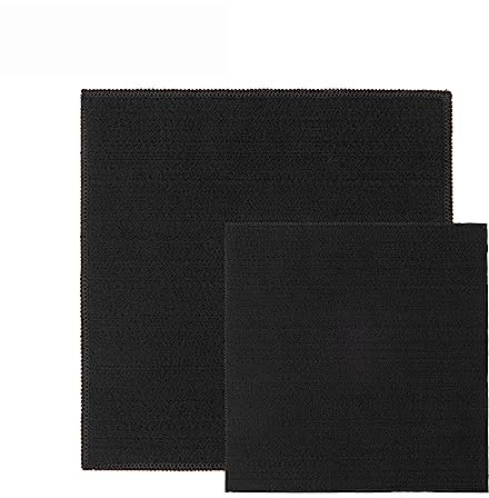 Boundless Voyage Feuerlöschdecken Feuerfeste Unterlage für Handwerker, Hitzebeständig, 30 x 30cm/24 X 24cm, ca. 5mm Stark, (Ideal als Lötmatte, Brandschutzmatte, Feuerschutzmatte) (S+L)